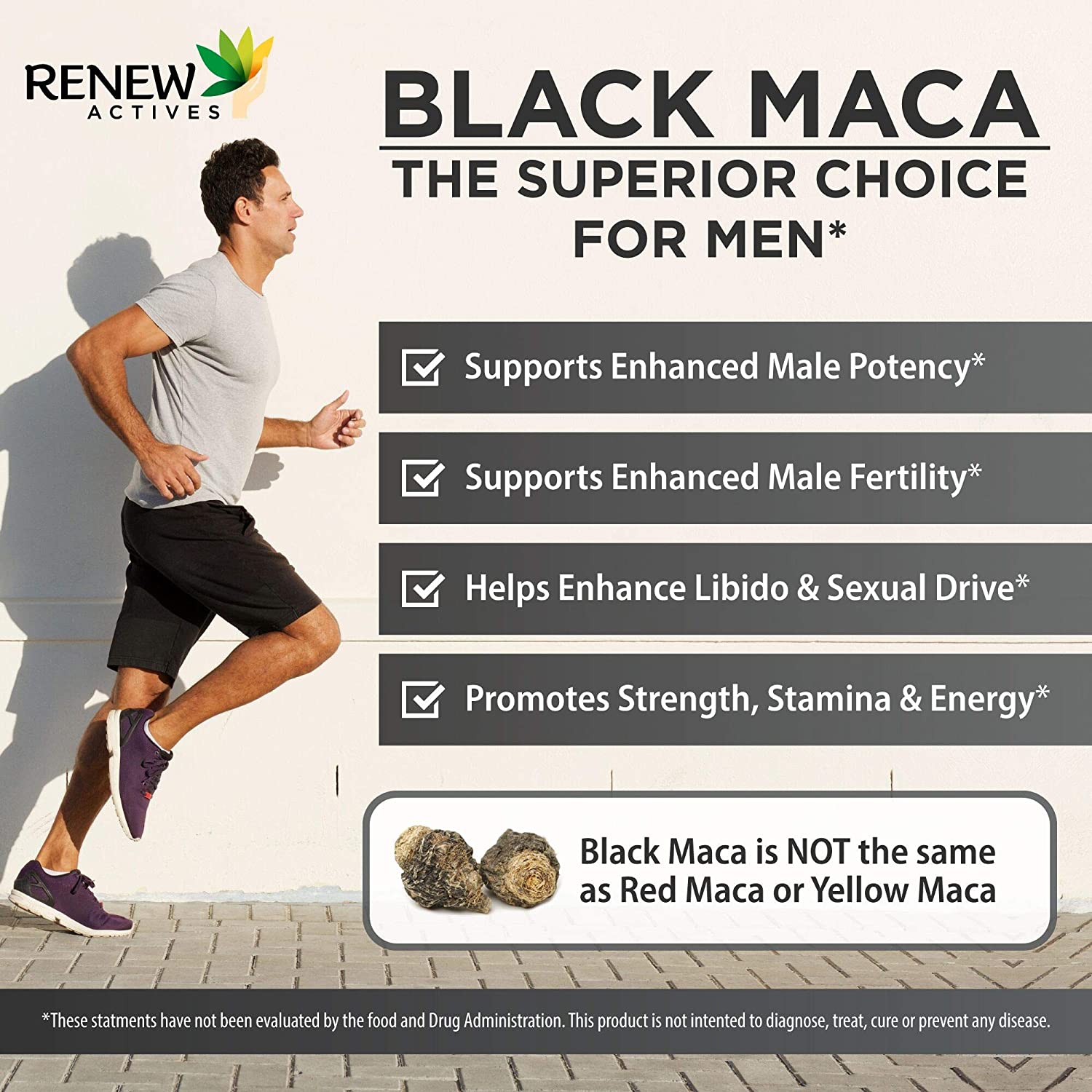 Organic Black Maca - 60 Capsules