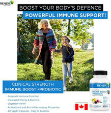 Load image into Gallery viewer, Immune Boost &amp; Probiotics - 60 Capsules
