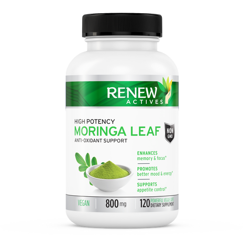 Moringa Leaf 800mg - 120 Capsules