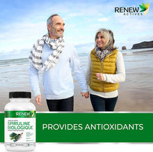 Load image into Gallery viewer, Renew Actives Maximum Strength Spirulina Tablets – Supports Immune System, Heart, Cells and Energy
