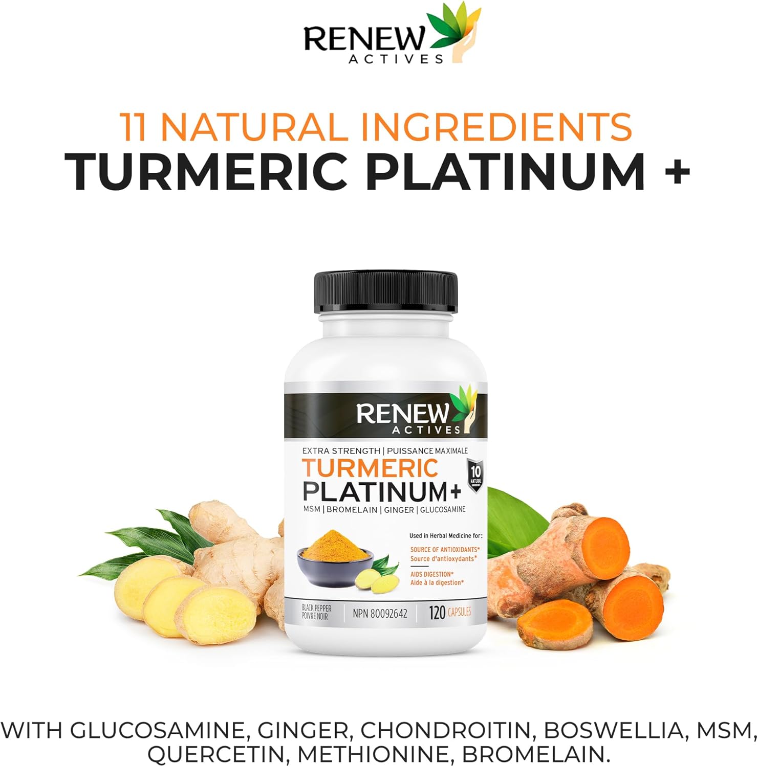 Turmeric Platinum 11 Ingredients - 120 Capsules