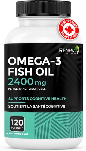 Omega-3 Fish Oil - 120 Softgels