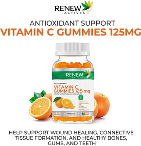 Renew Actives Vitamin C Gummies 125MG - Immune Support