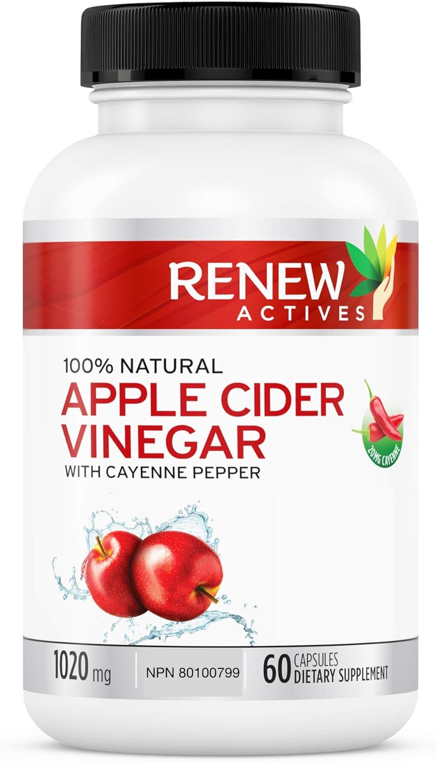 Apple Cider Vinegar & Cayenne Pepper - 60 Capsules
