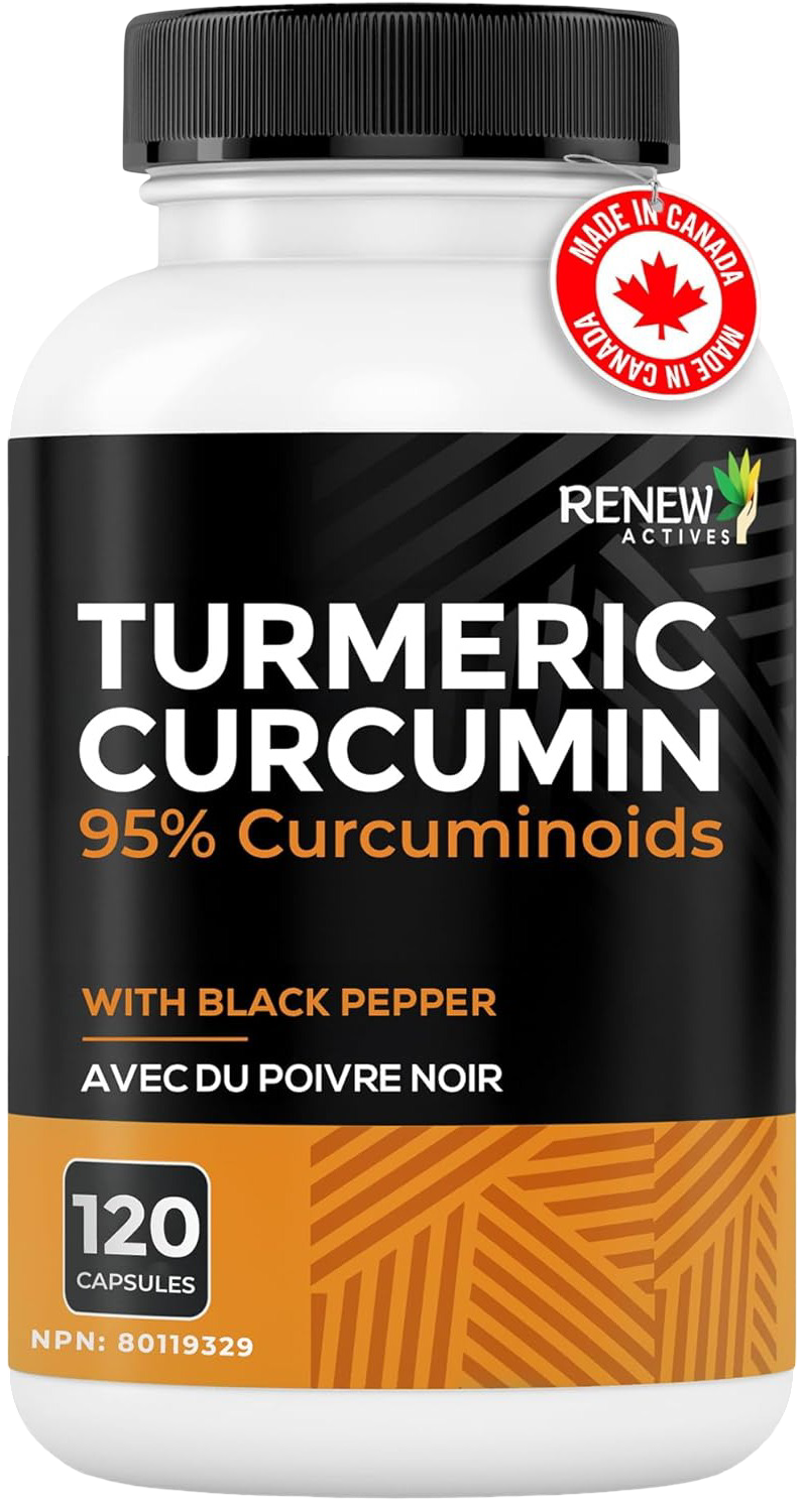 Turmeric Curcurmin & Black Pepper - 120 Capsules