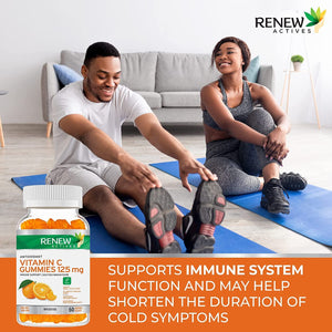 Renew Actives Vitamin C Gummies 125MG - Immune Support