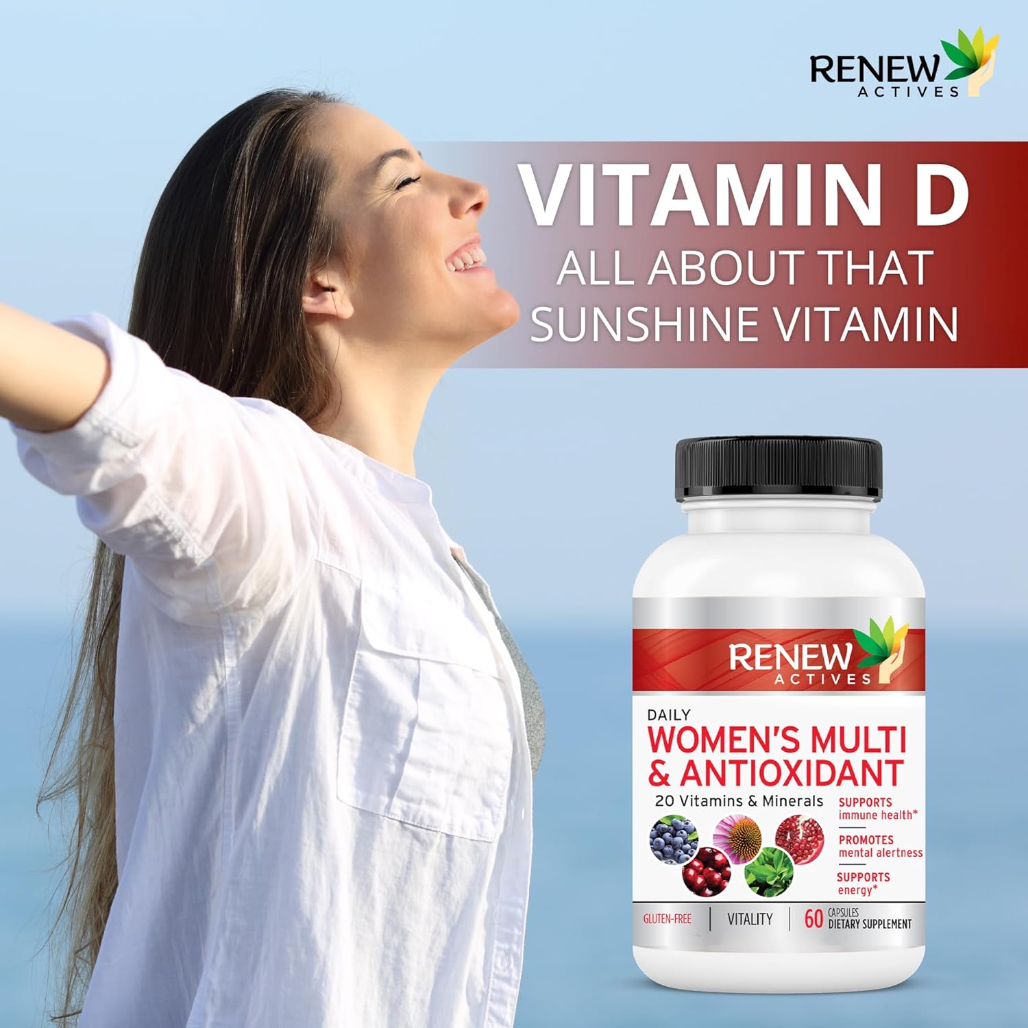 Women's Daily Vitamin & Antioxidant - 60 Capsules