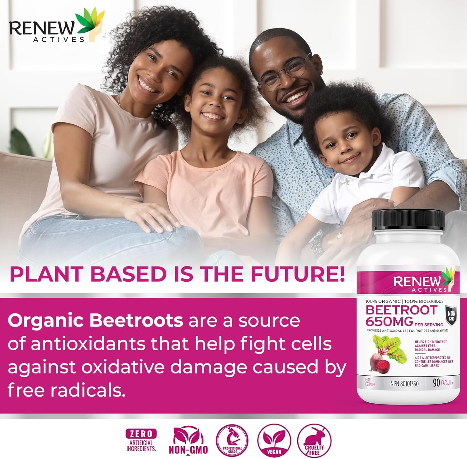 Organic Beetroot Powder Extract 1300mg