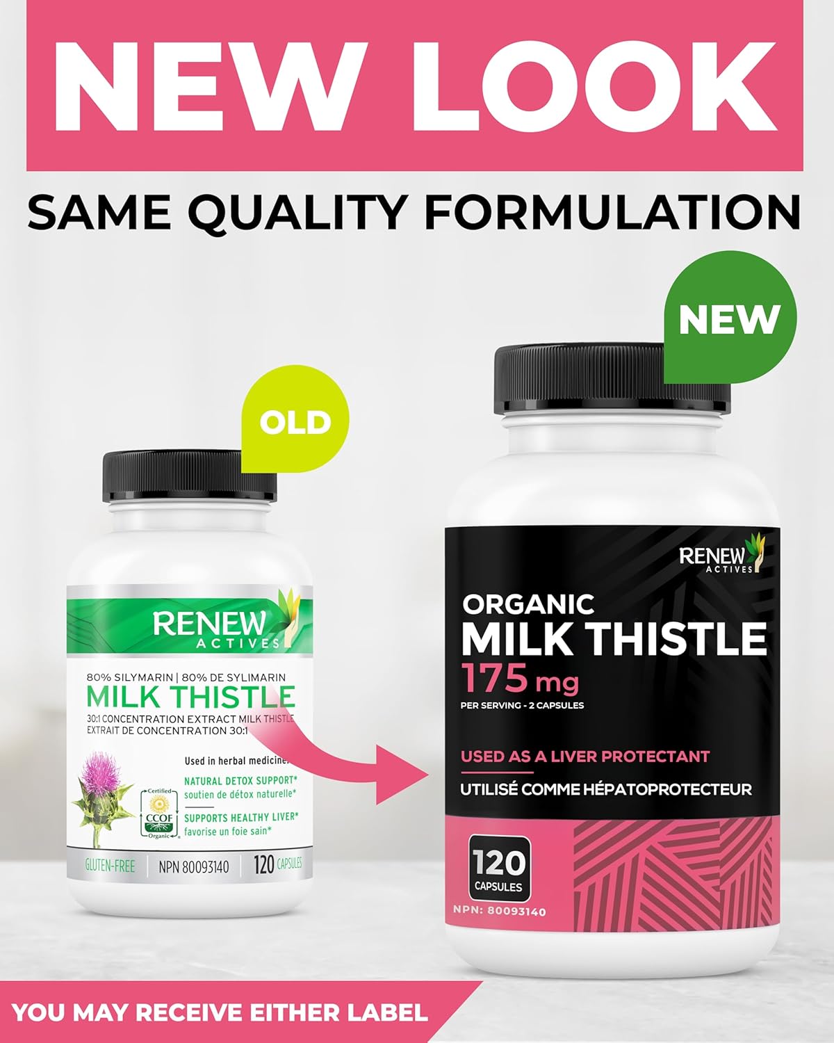 Organic Milk Thistle - 120 Capsules