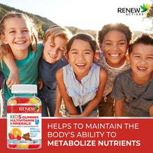 Load image into Gallery viewer, Renew Actives Kids Multivitamin Gummies, (60 Count) Yummy Strawberry/Orange
