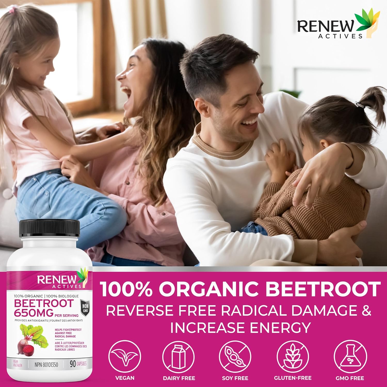 Organic Beetroot Powder Extract 1300mg
