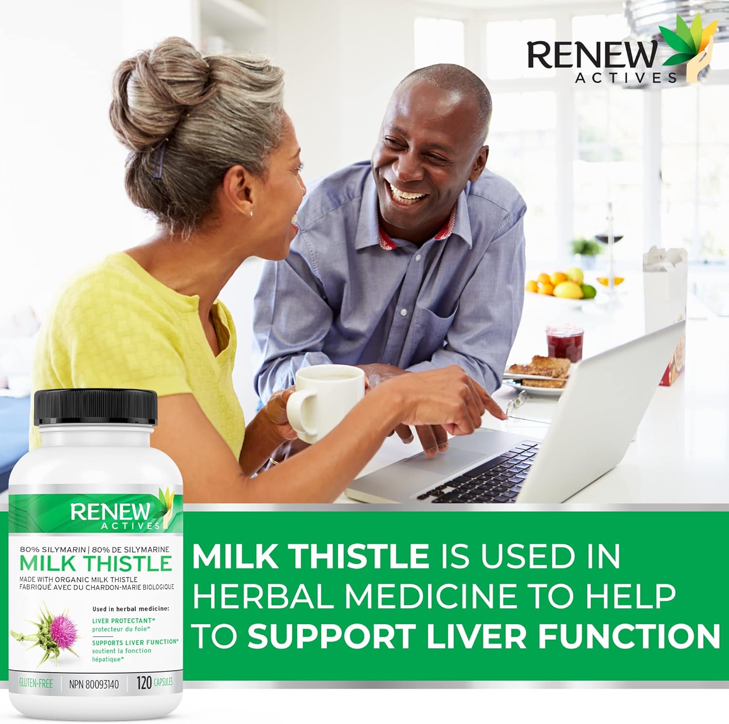 Organic Milk Thistle - 120 Capsules
