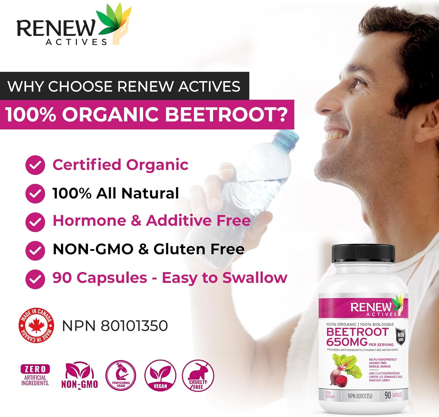 Organic Beetroot Powder Extract 1300mg