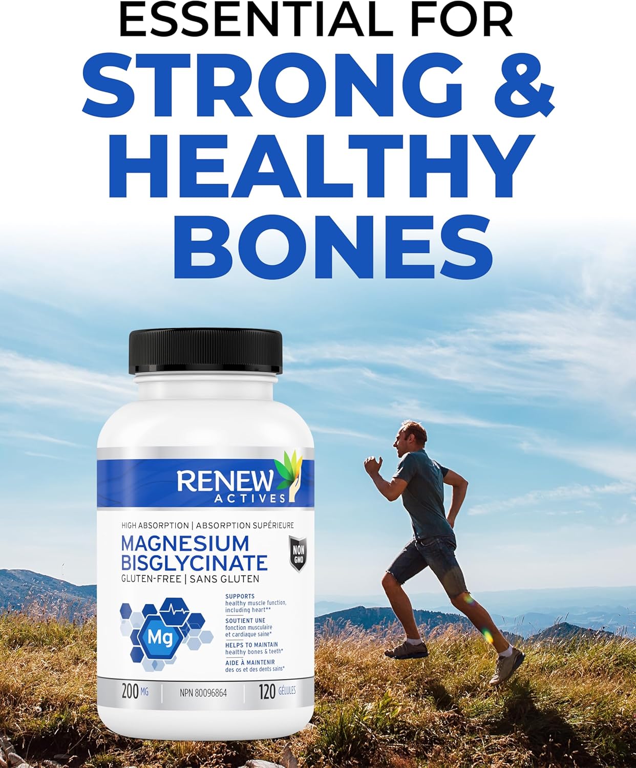 Magnesium Glycinate - 120 Capsules