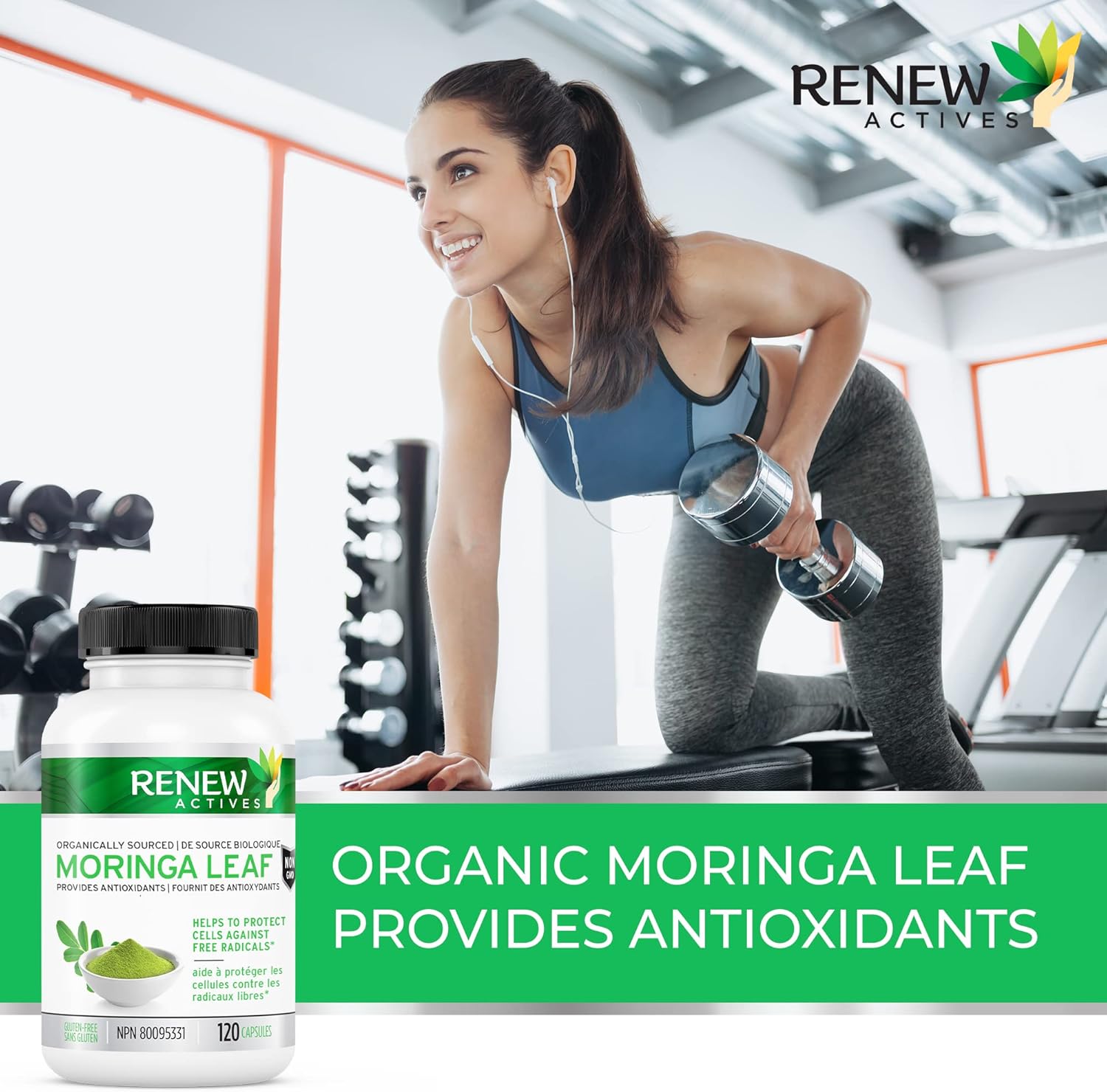 Moringa Leaf 800mg - 120 Capsules