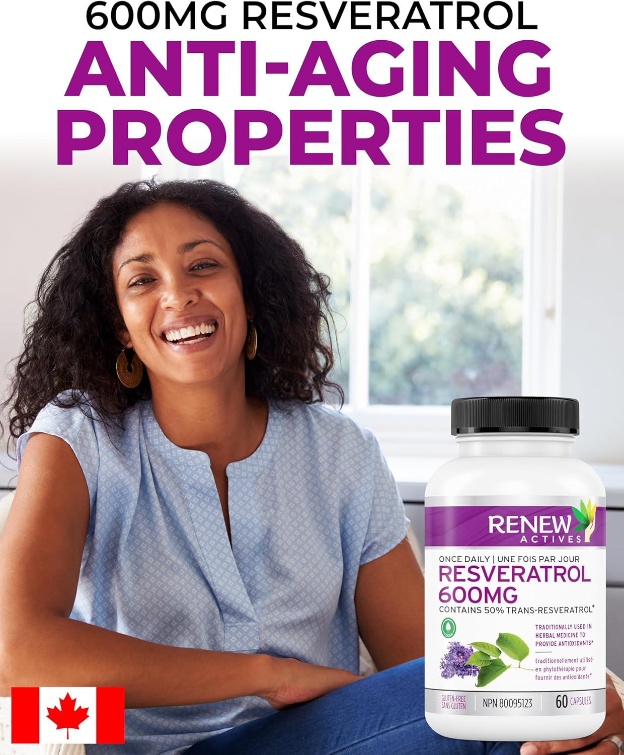 Resveratrol W. 50% Trans Resveratrol - 60 Capsules