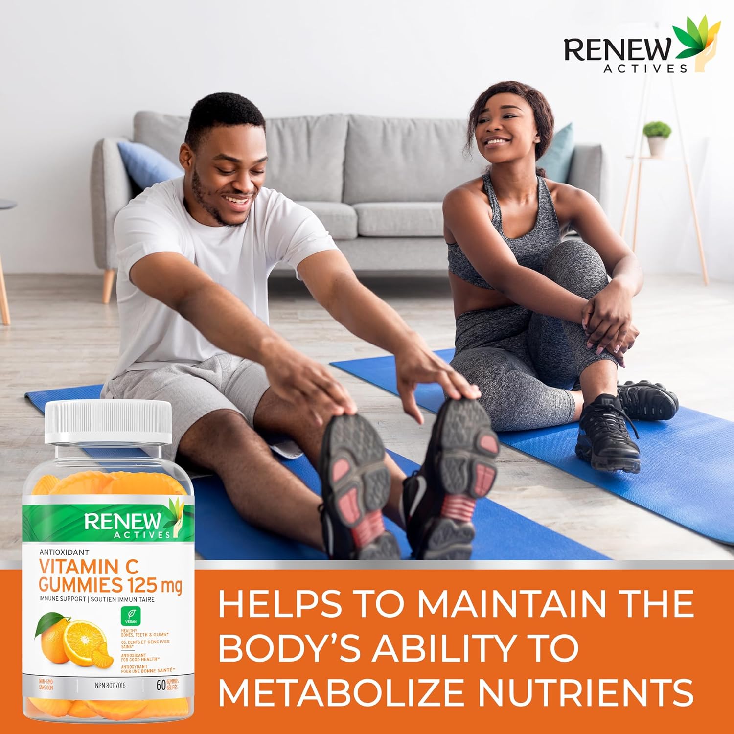 Renew Actives Vitamin C Gummies 125MG - Immune Support