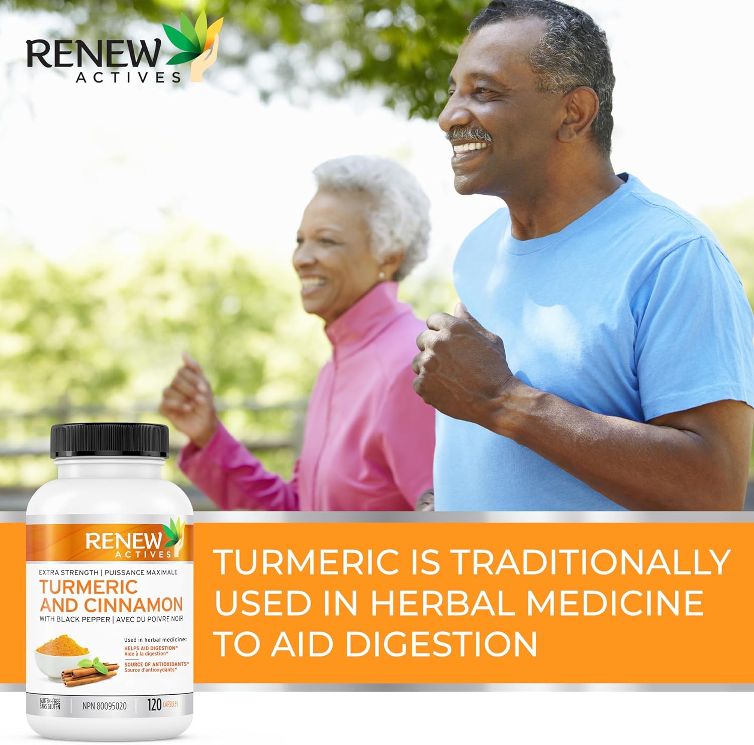 Turmeric Curcumin & Cinnamon - 120 Capsules