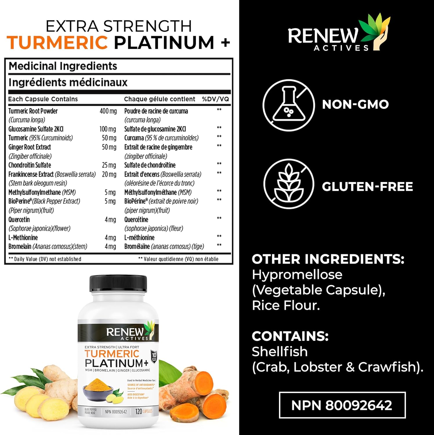 Turmeric Platinum 11 Ingredients - 120 Capsules