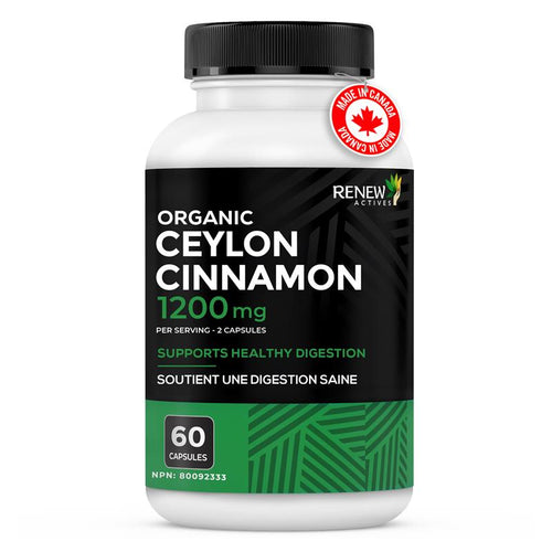 Organic Ceylon Cinnamon  - 60 Capsules 
