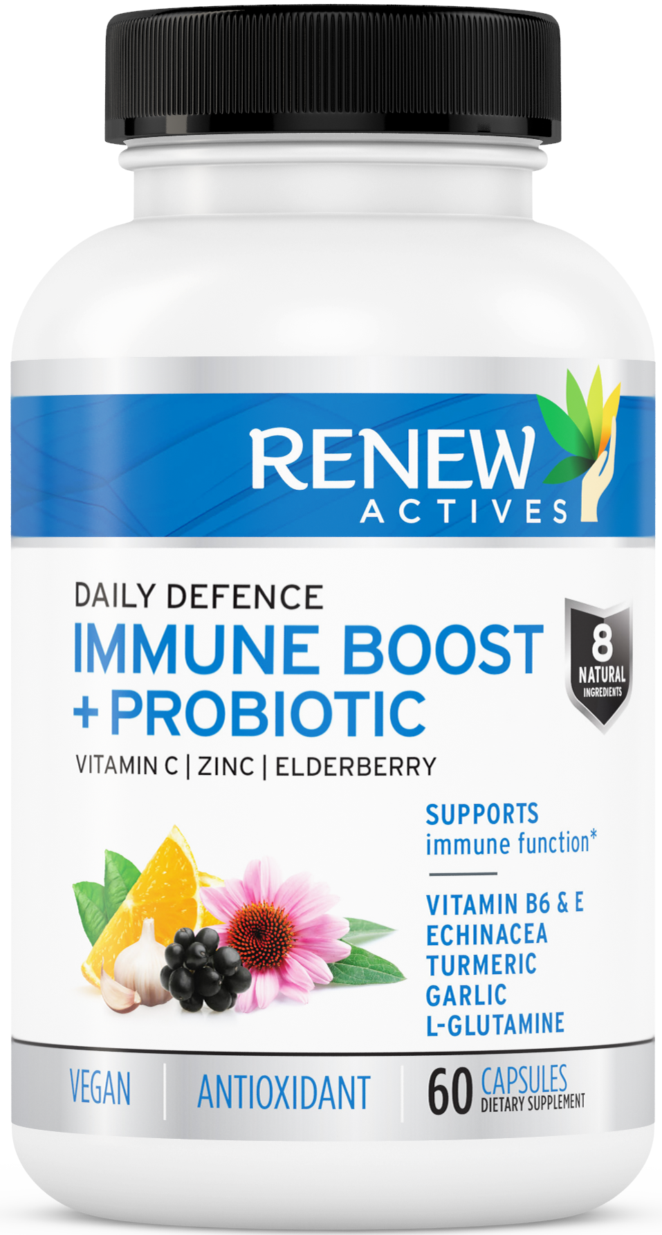 Immune Boost & Probiotics - 60 Capsules