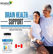 Load image into Gallery viewer, Renew Actives Natural Brain Health Support 90 Capsules  - Cognitive Health, Enhanced Memory, Healthy Brain Functions
