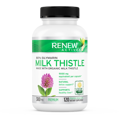 Organic Milk Thistle - 120 Capsules