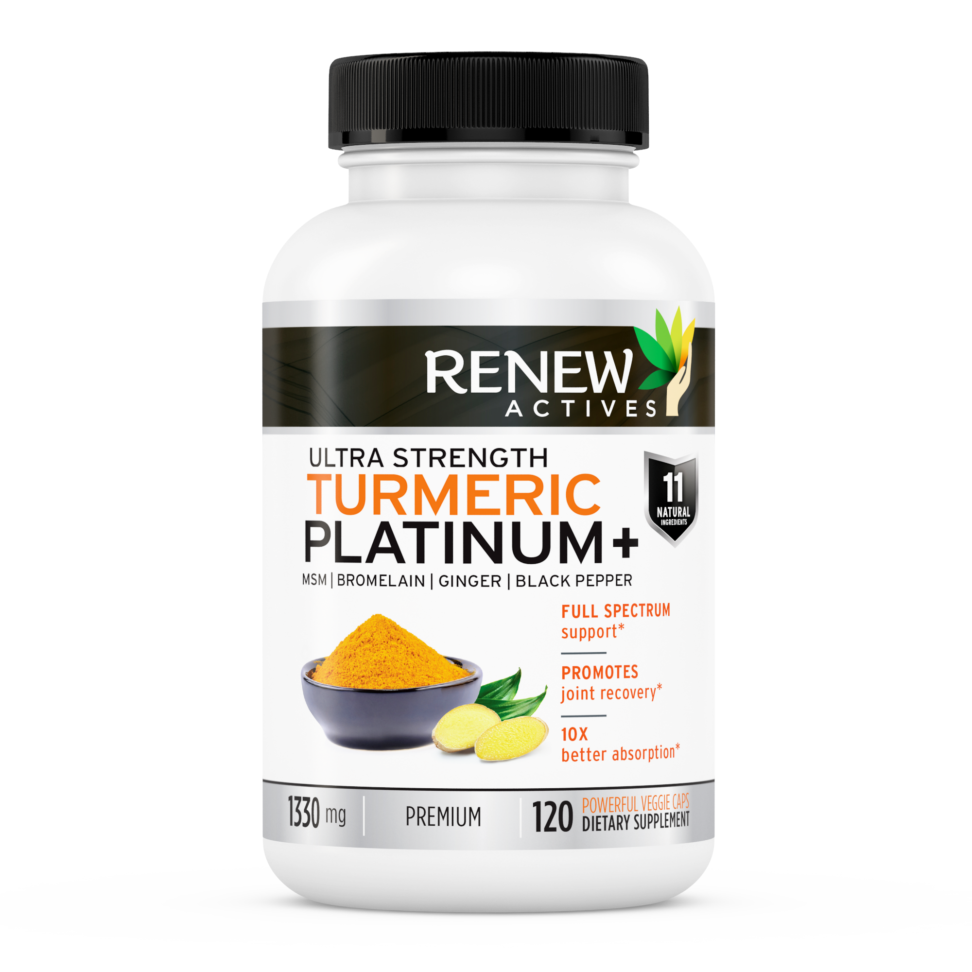Turmeric Platinum 11 Ingredients - 120 Capsules